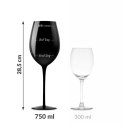 Etui na wino i 2 kieliszki xxl podróżne Who cares