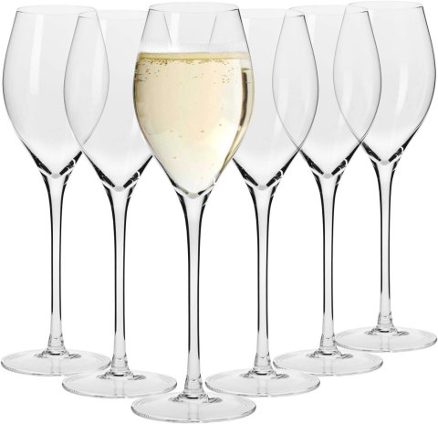 Kieliszki na wino musujące w etui diVinto Harmony