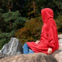 Bluzair Bluza Koc Hoodie Oversize Polska Czerwona