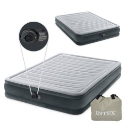 Materac dmuchany 203x15 cm dwuosobowy z pompką INTEX 67770