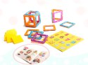 Klocki magnetyczne edukacyjne magical sticks MAGICAL MAGNET 40 elementów