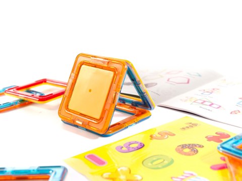 Klocki magnetyczne edukacyjne magical sticks MAGICAL MAGNET 40 elementów