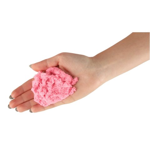 Piasek dla dzieci 1kg w woreczku różowy