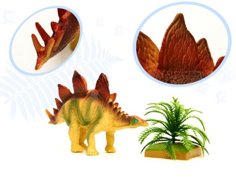Dinozaury figurki Park duży zestaw zwierząt 14 Sztuk