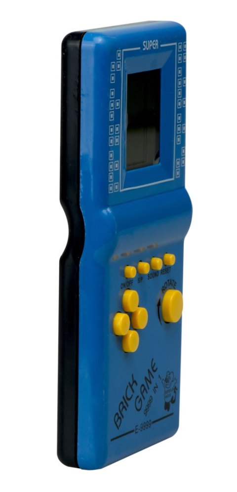 Gra Gierka Elektroniczna Tetris 9999in1 niebieska