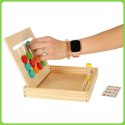 Zabawka edukacyjna drewniana dopasuj kolory kształty montessori