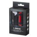 Lampka rowerowa LED RALLEX zestaw tył-przód na rower kierownicę USB