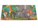 Puzzle dla dzieci bajkowe w puszce dżungla 60 elementów