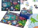 Puzzle dla dzieci układanka w puszce kosmos 100 elementów