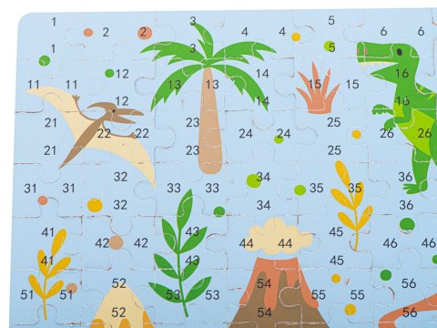 Puzzle dla dzieci układanka w puszce kosmos 100 elementów
