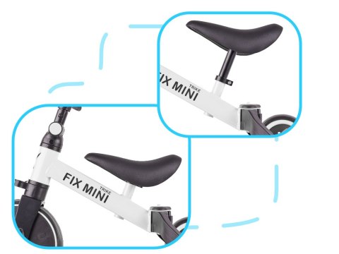 Rowerek biegowy Trike Fix Mini rower wielofunkcyjny 3w1 biały