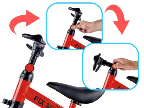 Rowerek biegowy Trike Fix Mini rower wielofunkcyjny 3w1 czerwony
