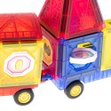 Klocki magnetyczne płytki układanka 3D auto 72 el.