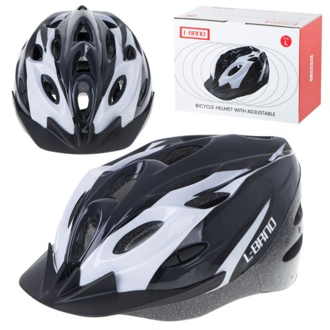 Kask rowerowy RALLEX otwory wentylacyjne regulowany damski męski uniwersalny młodzieżowy regulowany 58-61 cm