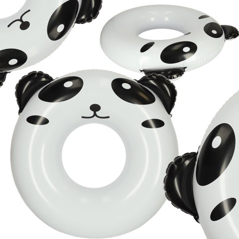 Kółko do pływania koło dmuchane kółko plażowe panda 80cm max 60kg