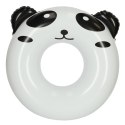 Kółko do pływania koło dmuchane kółko plażowe panda 80cm max 60kg