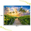 Puzzle układanka 3000 elementów Wschód Słońca w Miami 92 x 68 cm CASTORLAND