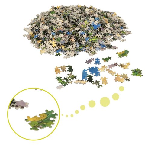 Puzzle układanka 3000 elementów Wschód Słońca w Miami 92 x 68 cm CASTORLAND