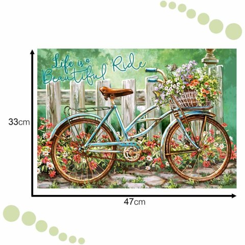 Puzzle układanka 500 elementów Przejażdżka rowerem 9+ CASTORLAND