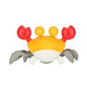 Krab uciekający pełzający czujnik interaktywna akumulator USB czerwony
