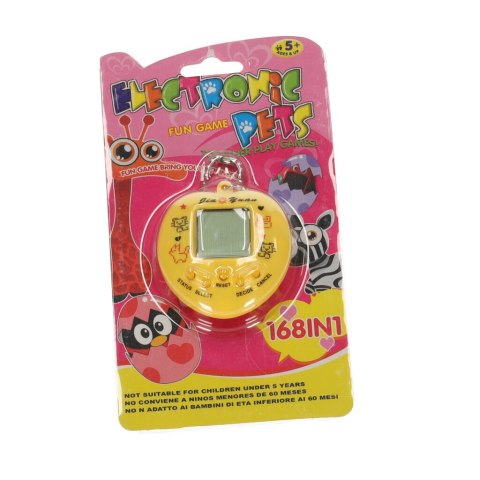 Tamagotchi gra elektroniczna dla dzieci żółte