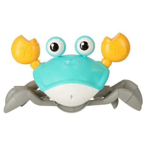 Krab uciekający pełzający czujnik interaktywna akumulator USB zielony