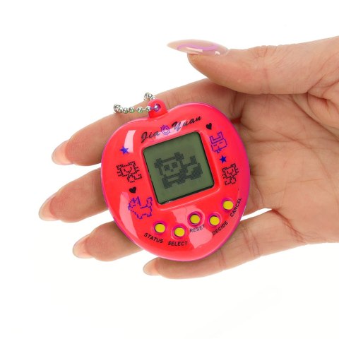 Tamagotchi gra elektroniczna dla dzieci czerwone
