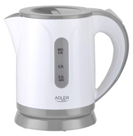 Czajnik plastikowy Adler AD1371g elektryczny turystyczny podróżny 0,8L 850W
