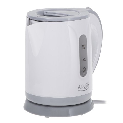Czajnik plastikowy Adler AD1371g elektryczny turystyczny podróżny 0,8L 850W