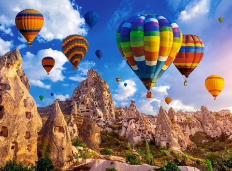 Puzzle układanka 2000 elementów Balony w Kapadocji 92 x 68 cm CASTORLAND