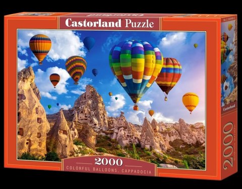 Puzzle układanka 2000 elementów Balony w Kapadocji 92 x 68 cm CASTORLAND