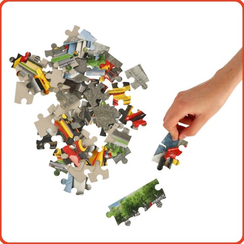 Puzzle układanka 60 elementów Samochód wyścigowy 5+ CASTORLAND