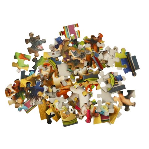 Puzzle układanka 70 elementów Zabawne zwierzęta 5+ CASTORLAND