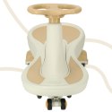 Jeździk grawitacyjny LED Swing Fix S4 świecące koła z muzyką grający 76cm złoto-biały max 100kg