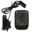 Licznik rowerowy RALLEX wodoodporny przewodowy prędkościomierz podświetlany 25w1 LCD
