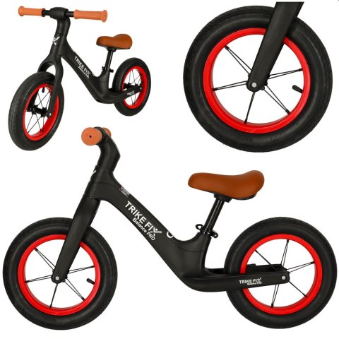 Rowerek biegowy Trike Fix Balance PRO czarny lekki 3kg