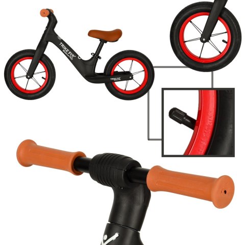Rowerek biegowy Trike Fix Balance PRO czarny lekki 3kg