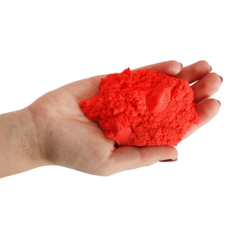 Piasek dla dzieci 1kg w woreczku czerwony