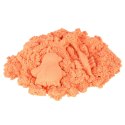 Piasek dla dzieci 1kg w woreczku pomarańczowy
