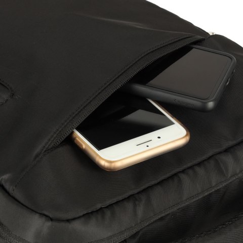 Plecak podróżny na laptopa bagaż podręczny RYANAIR WIZZAIR USB 30x45x27cm czarny wodoodporny