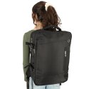 Plecak podróżny na laptopa bagaż podręczny RYANAIR WIZZAIR USB 30x45x27cm czarny wodoodporny