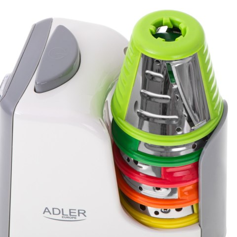 Szatkownica do warzyw Adler AD 4815 z 5 nasadkami