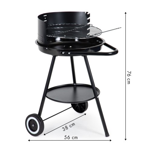 Grill ogrodowy okrągły ruszt z regulacją wysokości rusztu MultiGarden