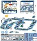Puzzle tor samochodowy policja ulica samochód z napędem 47 elementów
