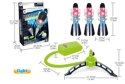 Wyrzutnia rakiet piankowych Power launcher rocket LED rakiety piankowe x3