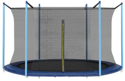 Siatka ochronna wewnętrzna na trampolinę 8 ft 6 słupków 244-250 cm