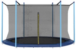 Siatka ochronna wewnętrzna na trampolinę 10 ft 6 słupków 305 cm