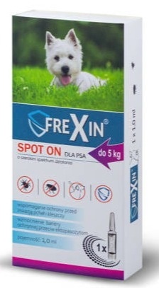 FREXIN Krople przeciw ektopasożytom dla psa 1ml [24392]