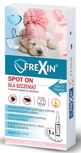 FREXIN Krople przeciw ektopasożytom dla szczeniąt 1ml [25481]