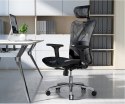 Fotel ergonomiczny ANGEL biurowy obrotowy kalistO Grafitowy